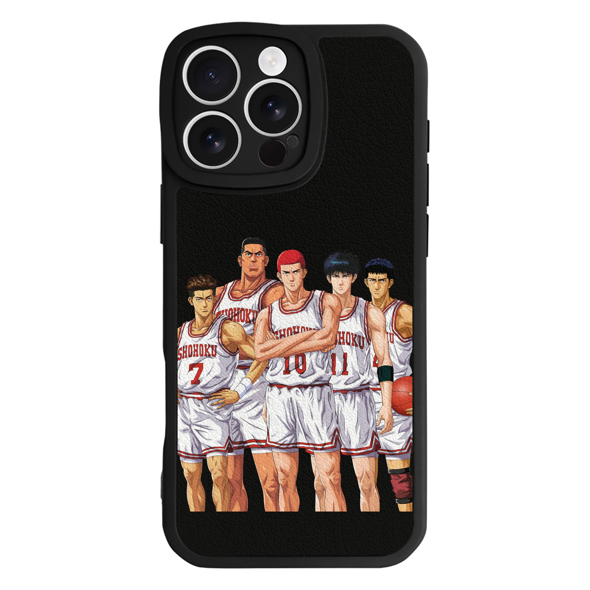 （画像用） SLAM DUNK／スラムダンク 【iPhone 16シリーズ対応】シリコンスマホケース（レザー調） 材質：シリコン